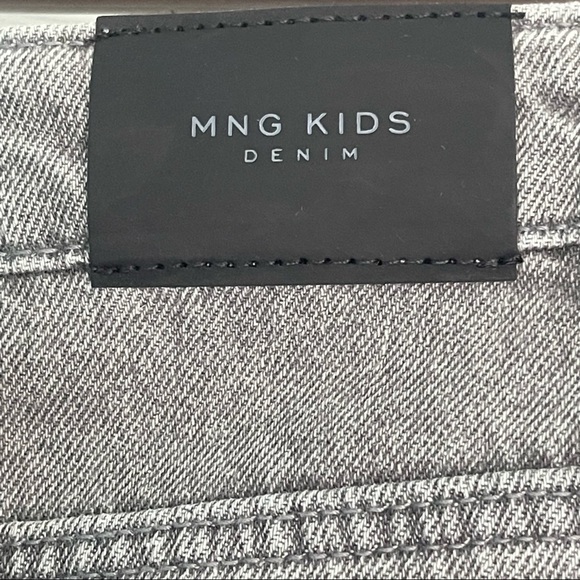 Mango Denim Skirt Gray size 10 - Picture 3 of 7